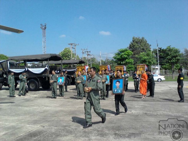 พิษณุโลก -เคลื่อนย้าย 4 ศพทหารกล้าไปลพบุรี