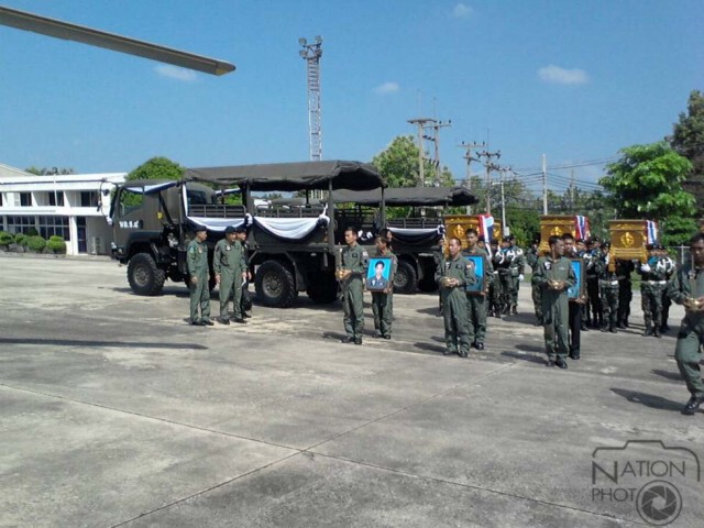 พิษณุโลก -เคลื่อนย้าย 4 ศพทหารกล้าไปลพบุรี