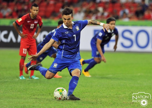 ช้างศึก เฉือนชนะ เจ้าภาพสิงคโปร์ 2-1 เอเอฟเอฟ ซูซูกิคัพ 2014