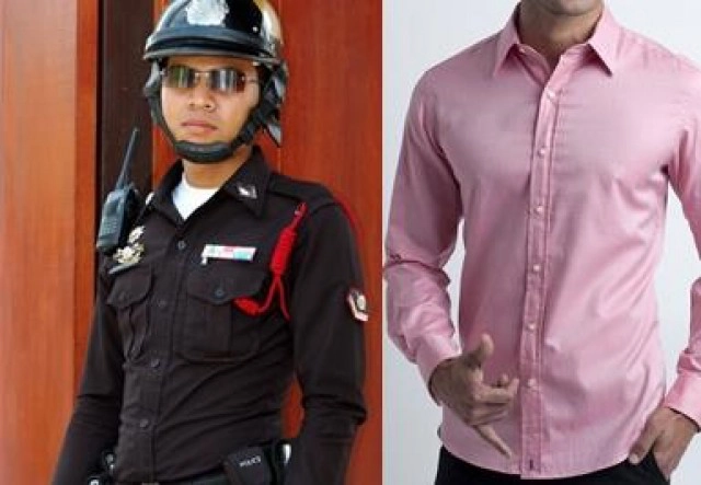 เชิ้ตติดซิป..แรงบันดาลใจจากตำรวจไทย