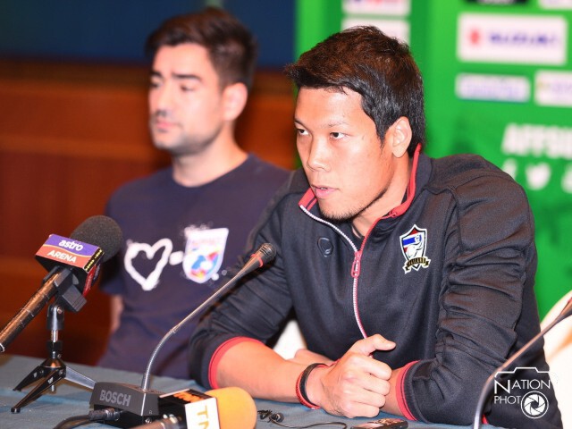 แถลงข่าวฟุตบอล AFF Suzuki Cup 2014 รอบรองชนะเลิศ เลก 2