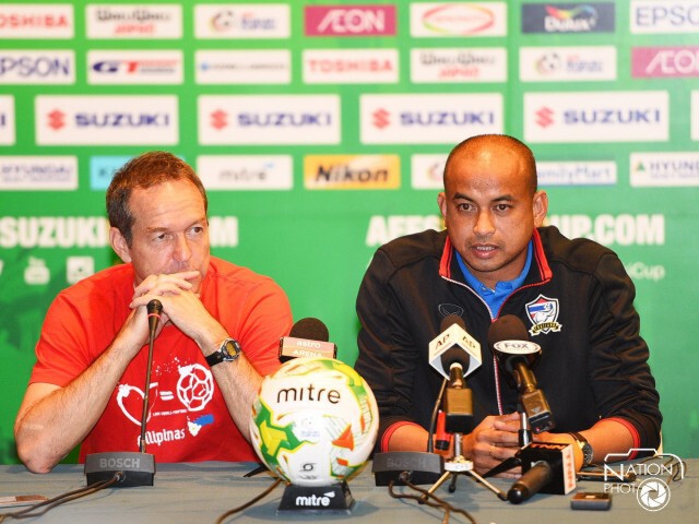 แถลงข่าวฟุตบอล AFF Suzuki Cup 2014 รอบรองชนะเลิศ เลก 2