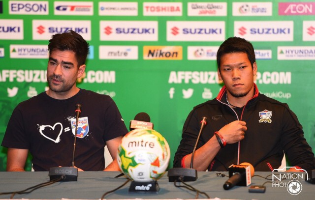 แถลงข่าวฟุตบอล AFF Suzuki Cup 2014 รอบรองชนะเลิศ เลก 2