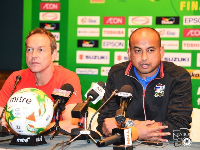 แถลงข่าวฟุตบอล AFF Suzuki Cup 2014 รอบรองชนะเลิศ เลก 2