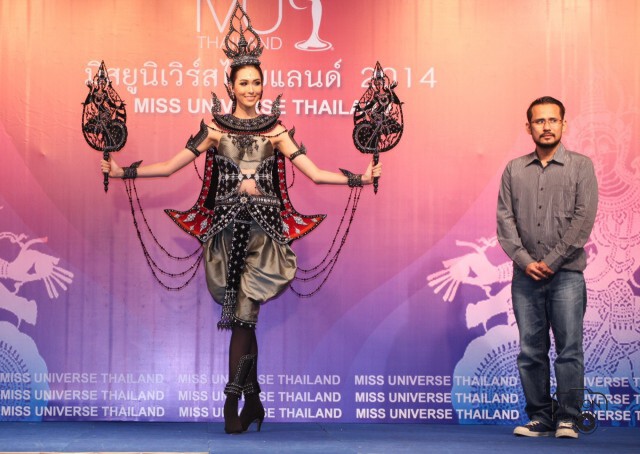แถลงเปิดตัวชุดประจำชาติ สำหรับเวทีมิสยูนิเวิร์ส 2014