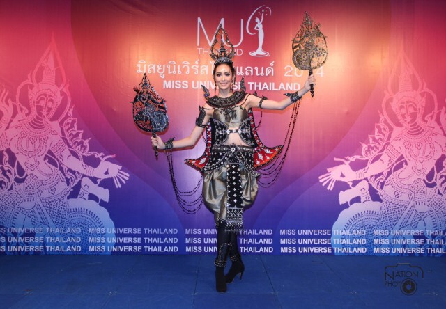 แถลงเปิดตัวชุดประจำชาติ สำหรับเวทีมิสยูนิเวิร์ส 2014