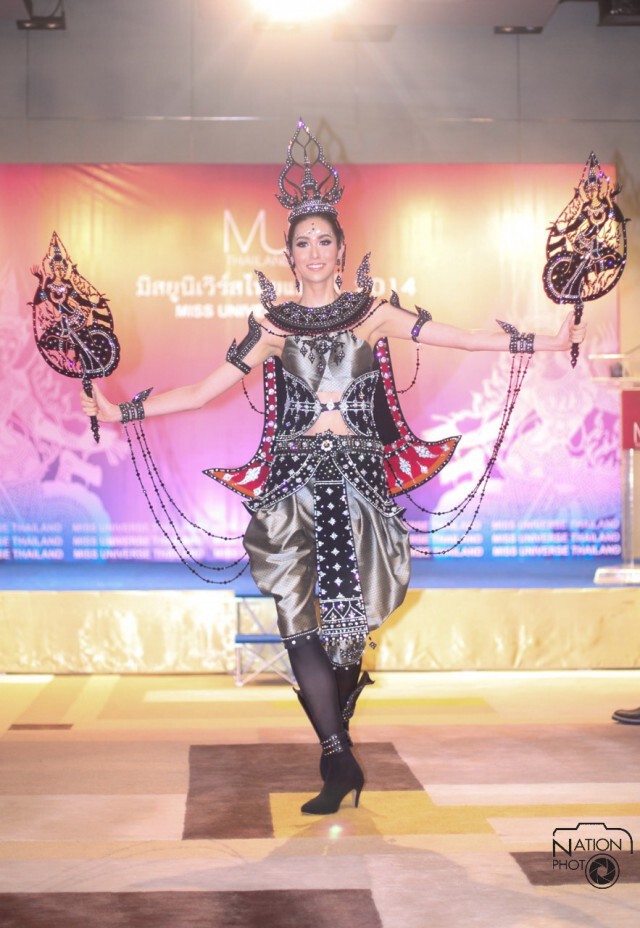 แถลงเปิดตัวชุดประจำชาติ สำหรับเวทีมิสยูนิเวิร์ส 2014