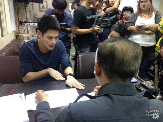 ดาราหนุ่ม "กันต์ กันตถาวร" แจ้งความกลับคู่กรณี