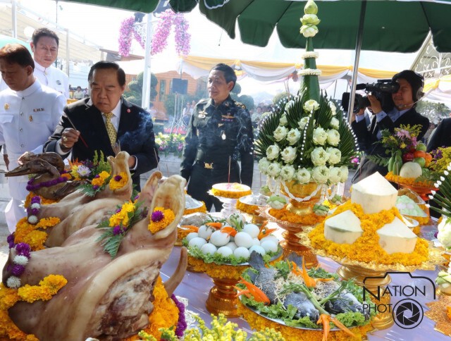 พิธีบวงสรวงสังเวยองค์พระหลักเมือง