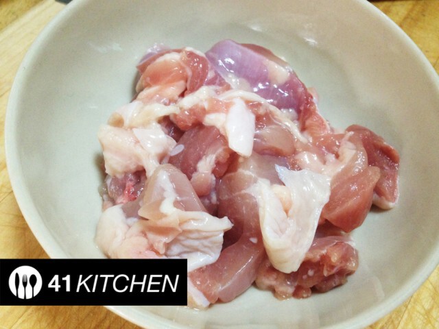 Cooking is Fun : ไก่ผัดมิโซมะเขือม่วง