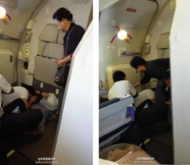 หมอเกษียณหญิงจีนช่วยสจ๊วตบินไทยบนเครื่อง