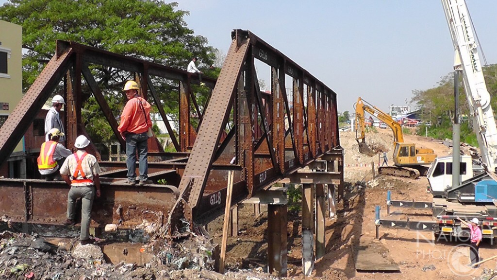 สระแก้ว-รื้อแล้วสะพานรถไฟประวัติศาสตร์คลองลึก-ปอยเปต สระแก้ว-รื้อแล้วสะพานรถไฟประวัติศาสตร์คลองลึก-ปอยเปต