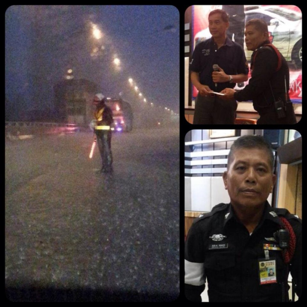 รถชนตร.จราจรดีเด่น"เจ็บสาหัส"บนทางด่วน