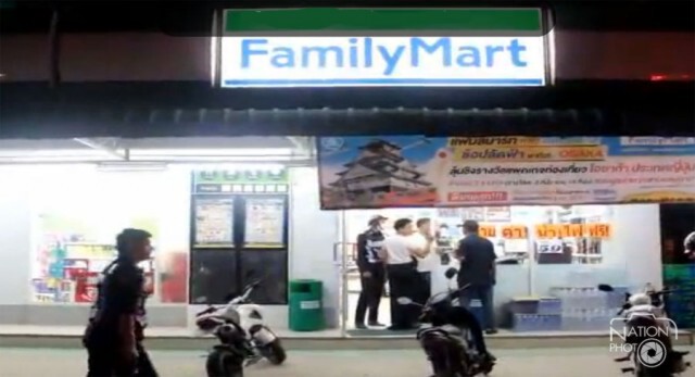 โจรเมาควงปืนจี้ชิงเงิน ร้านสะดวกซื้อ