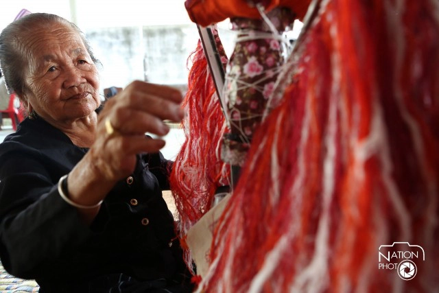 เครื่องประกอบพิธีกรรมงานศพ ของชาวไทยทรงดำ