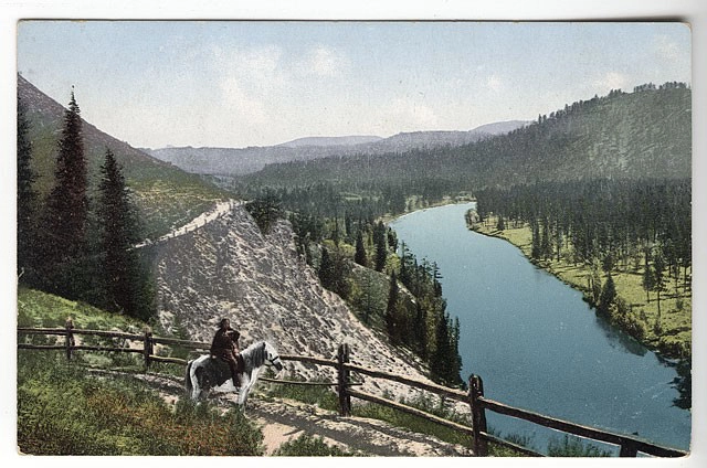 เทือกเขาอัลไตเมื่อ 100 ปีก่อน