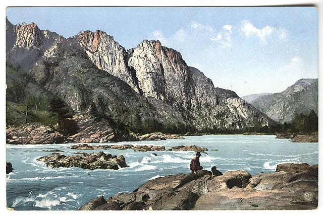 เทือกเขาอัลไตเมื่อ 100 ปีก่อน