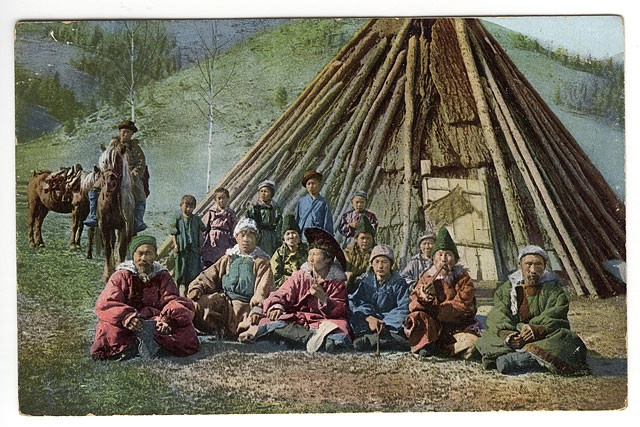 เทือกเขาอัลไตเมื่อ 100 ปีก่อน