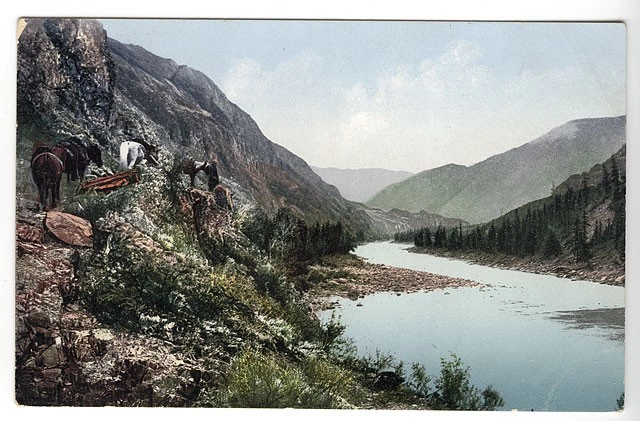 เทือกเขาอัลไตเมื่อ 100 ปีก่อน