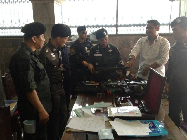 บุกตรวจค้นเป้าหมายผู้มีอิทธิพลในพื้นที่ 16 จุดในพื้นที่ จ.นครศรีฯ