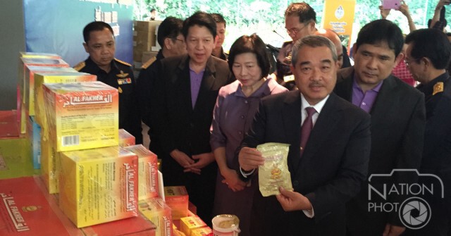 "สรรพสามิต" แถลงจับเหล้า-บุหรี่เถื่อนรอบ 6 เดือน ค่า 253 ล้านบาท