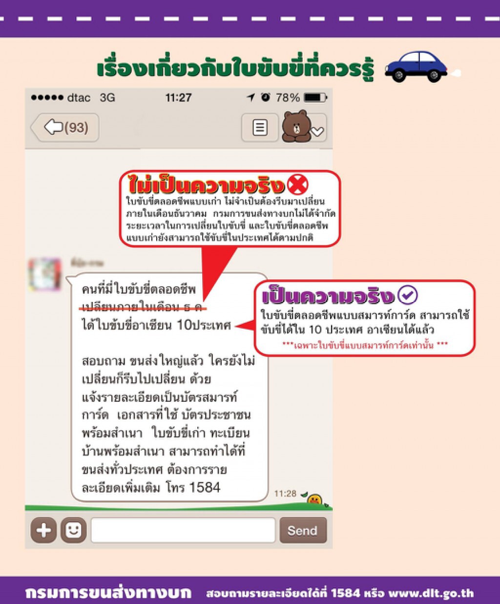 ขนส่งทางบกแจง "ไม่จำกัดเวลาเปลี่ยนใบขับขี่ตลอดชีวิต" ขนส่งทางบกแจง "ไม่จำกัดเวลาเปลี่ยนใบขับขี่ตลอดชีวิต"