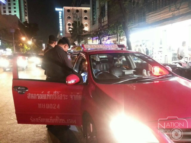 ตร.ท่องเที่ยวลุยจับแท็กซี่ปฏิเสธผู้โดยสาร กว่า 34 คัน