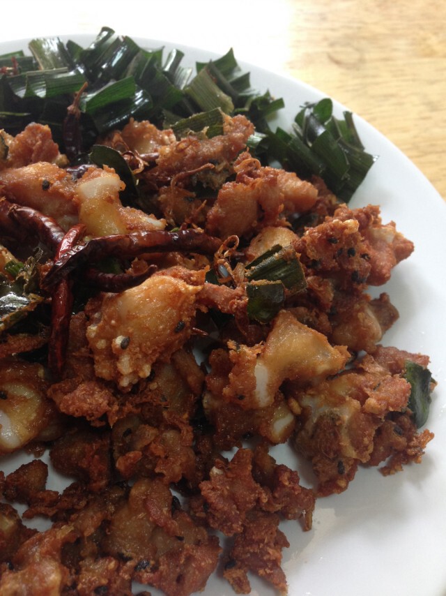 Cooking is fun! : เอ็นข้อไก่ทอดสมุนไพร