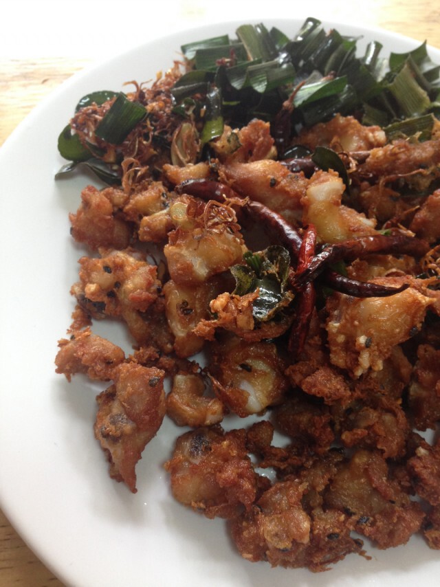 Cooking is fun! : เอ็นข้อไก่ทอดสมุนไพร