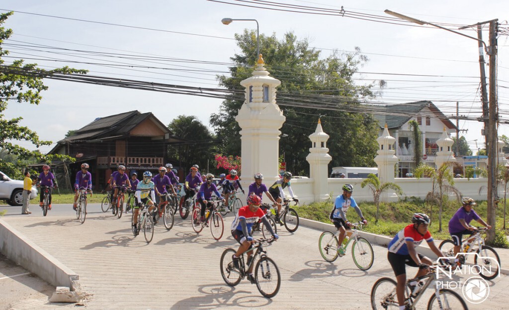 ปั่นรณรงค์เฝ้าระวังพื้นที่เสี่ยง น้ำป่า-ดินโคลนถล่ม