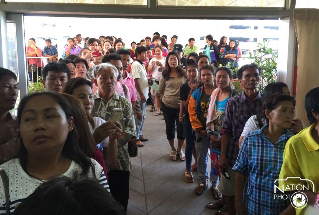 บรรยากาศหลังหลวงพ่อคูณละสังขาร