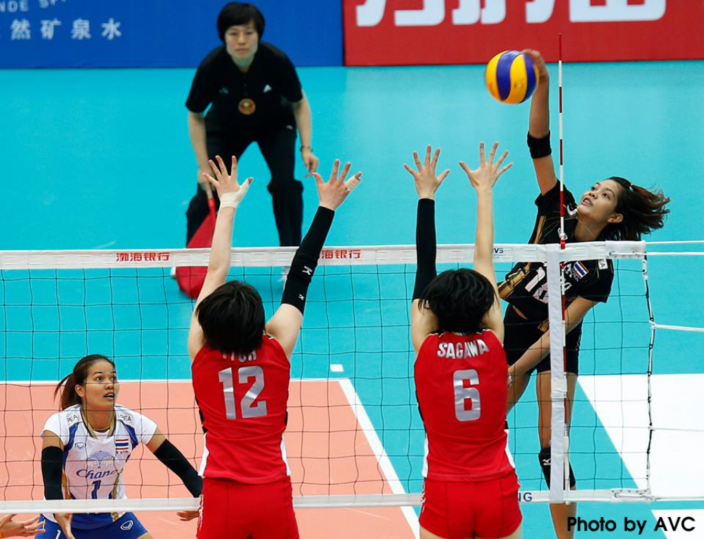 ลูกยางสาวไทย อัดญี่ปุ่น 3 เซตรวด ทะลุรอบรองฯ ชิงเอเชีย ลูกยางสาวไทย อัดญี่ปุ่น 3 เซตรวด ทะลุรอบรองฯ ชิงเอเชีย