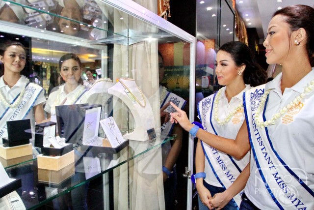 สาวงาม20คนสุดท้ายมิสเมียนมาร์ดูการผลิตมุกภูเก็ต