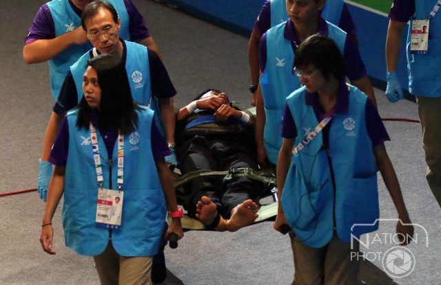 เวียดนามแพ้ฟาล์ว !  ต่อยนักปันจักสีลัตไทยร่วงคาสนาม