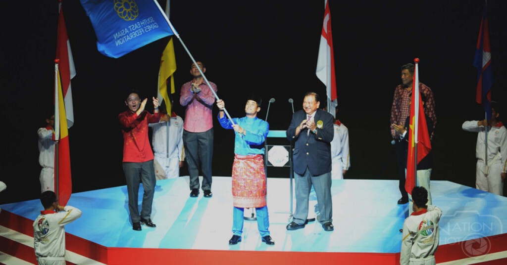 บรรยากาศพิธีปิดซีเกมส์ครั้งที่ 28 ที่สิงคโปร์