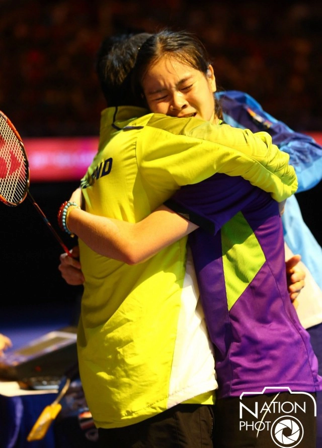 ชมภาพชุด "น้องครีม" ฉลองทองแบดซีเกมส์