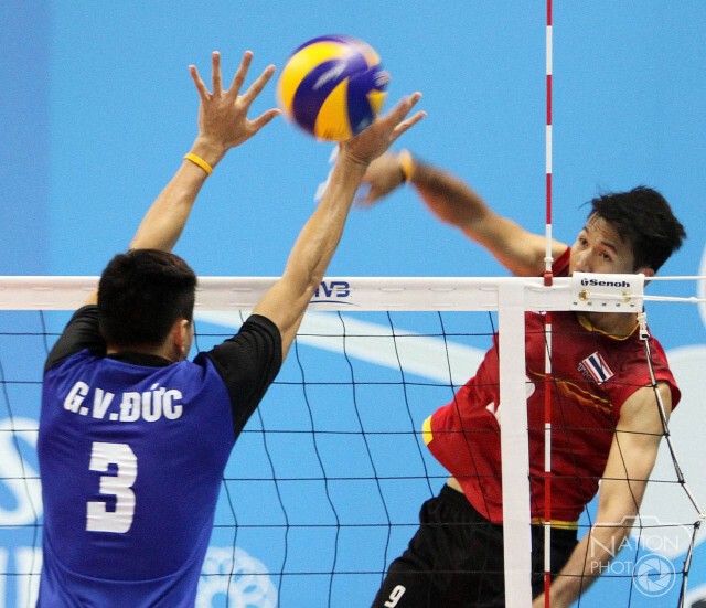 ชมภาพชุด ชัยชนะทีมวอลเลย์บอลชายไทย ก่อนคว้าเหรียญทองที่ 95