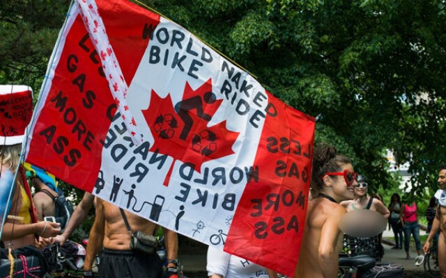 คนทั่วโลก แห่ร่วมงาน World Naked Bike Ride รณรงค์ใช้จักรยานแทนรถ