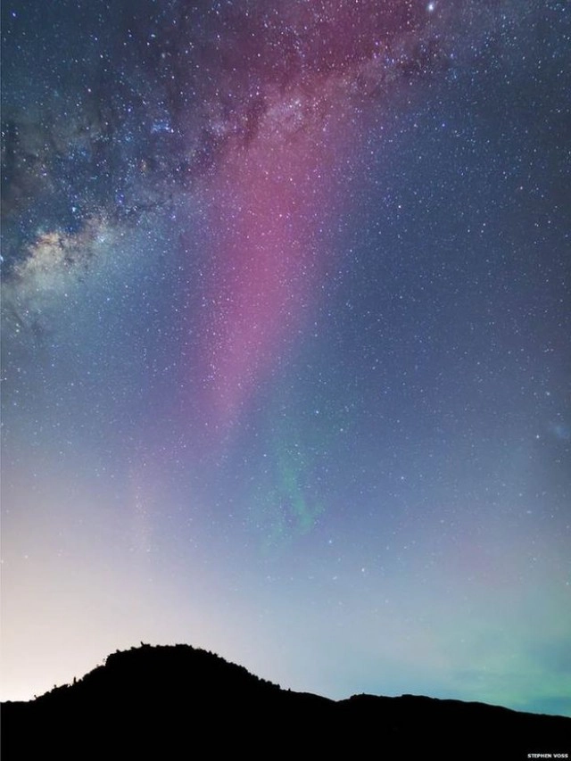 ภาพสวยๆจาก Aurora Australis แสงใต้จาก นิวซีแลนด์