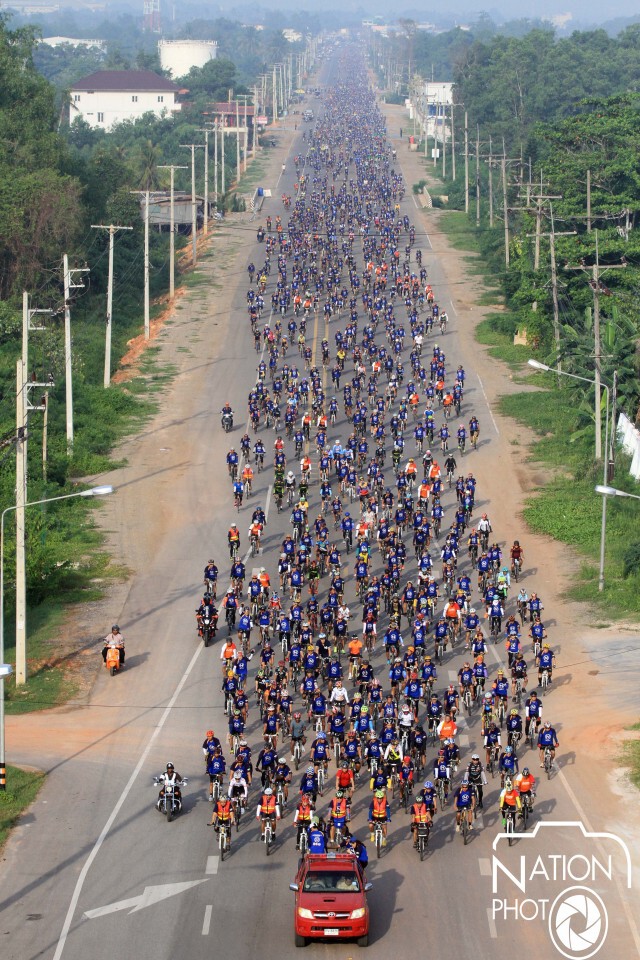 เนชั่นจับมือน่องเหล็กใต้กว่า 2,500 คนชูท่องเที่ยวคลองร้อยสายคึกคัก