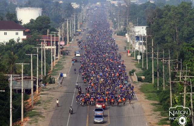 เนชั่นจับมือน่องเหล็กใต้กว่า 2,500 คนชูท่องเที่ยวคลองร้อยสายคึกคัก