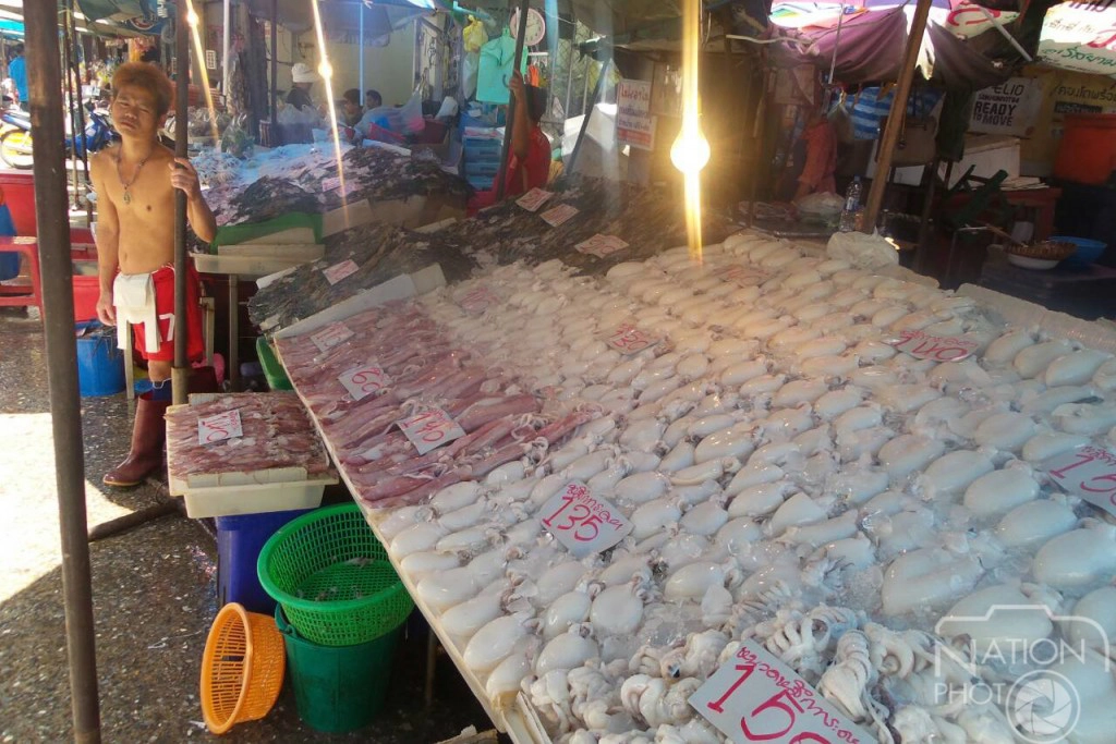 ตลาดมหาชัยราคาของทะเล"ยังปกติ"