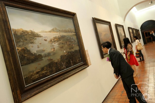 นิทรรศการภาพเขียนสีน้ำมัน "เส้นทางสายไหมทางทะเล โดย เฝิง เส้าเสีย"