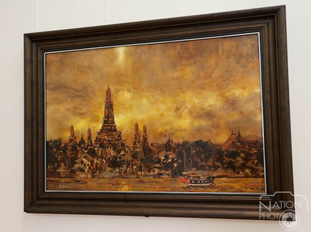 นิทรรศการภาพเขียนสีน้ำมัน "เส้นทางสายไหมทางทะเล โดย เฝิง เส้าเสีย"