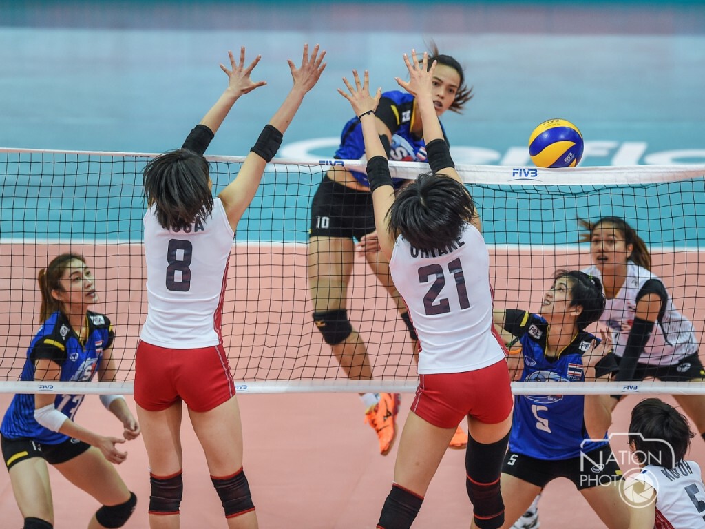 บรรยากาศการแข่งขันวอลเลย์บอลเวิลด์กรังด์ปรีซ์ ไทย-ญี่ปุ่น บรรยากาศการแข่งขันวอลเลย์บอลเวิลด์กรังด์ปรีซ์ ไทย-ญี่ปุ่น