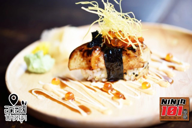 อร่อยปักหมุด : Ninja101 ร้านอาหารญี่ปุ่นและเครื่องดื่ม หลังพาราไดซ์พาร์ค ศรีนครินทร์