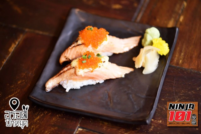 อร่อยปักหมุด : Ninja101 ร้านอาหารญี่ปุ่นและเครื่องดื่ม หลังพาราไดซ์พาร์ค ศรีนครินทร์