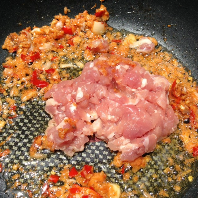 Cooking is fun : สะตอผัดกะปิกุ้งหมูสับ