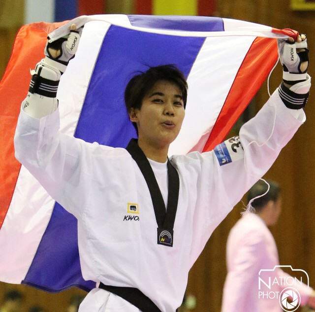 ประมวลภาพชัยชนะ "เล็ก" ชนาธิป หยิบทองเทควันโด กีฬา ม.โลก