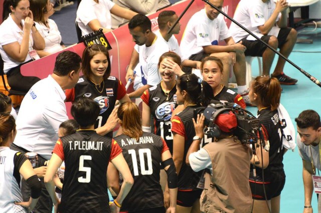 ลูกยางสาวไทย เด็ดปีกอินทรีเหล็กเยอรมนี คว้าชัยWGPสนาม2